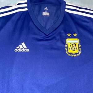Used Argentina Adidas Blue away Jersey . Size M